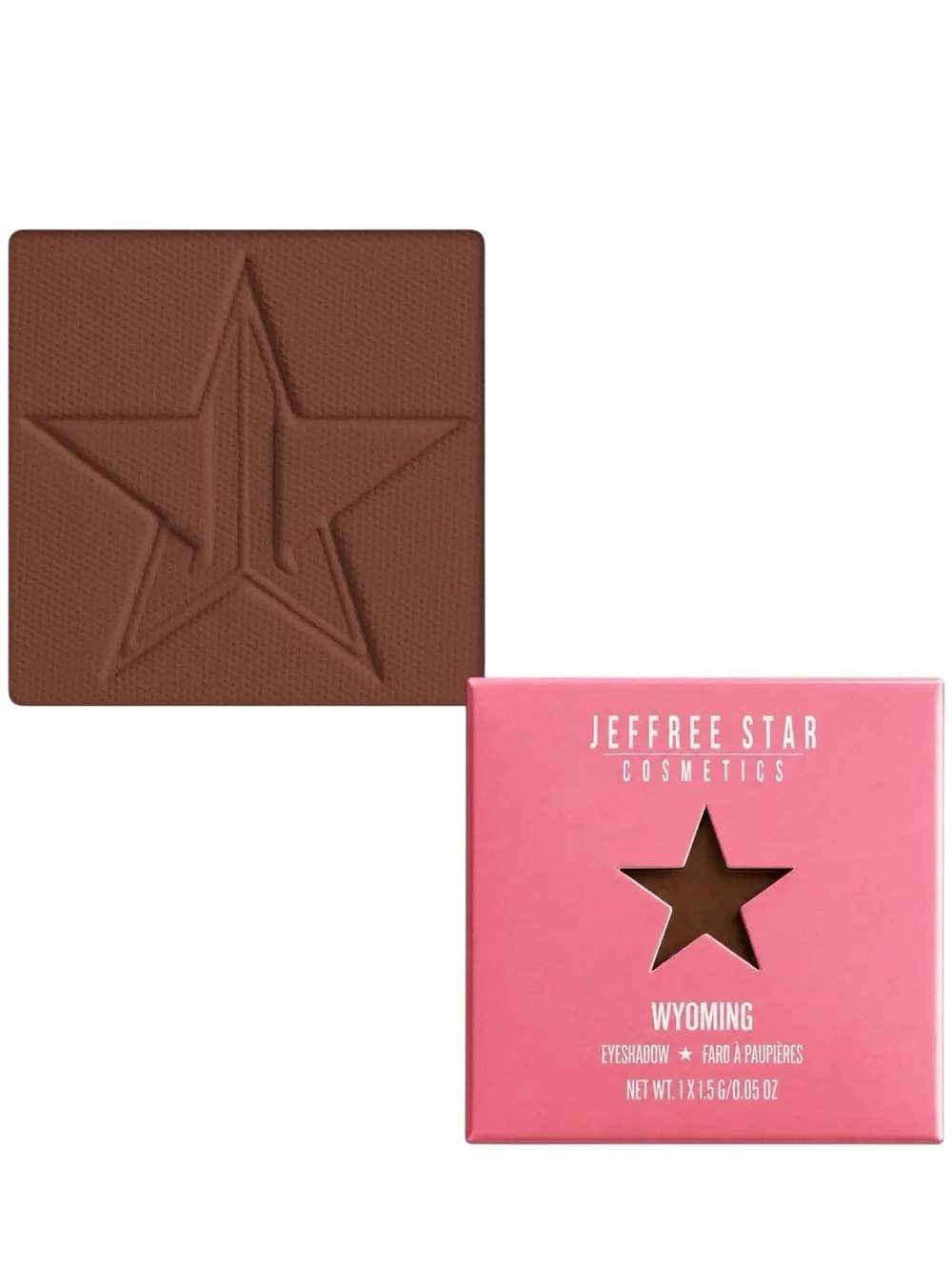 Jeffree Star Cosmetics Wyoming Dark Chocolate Brown Eye Shadow Highly Pigmented